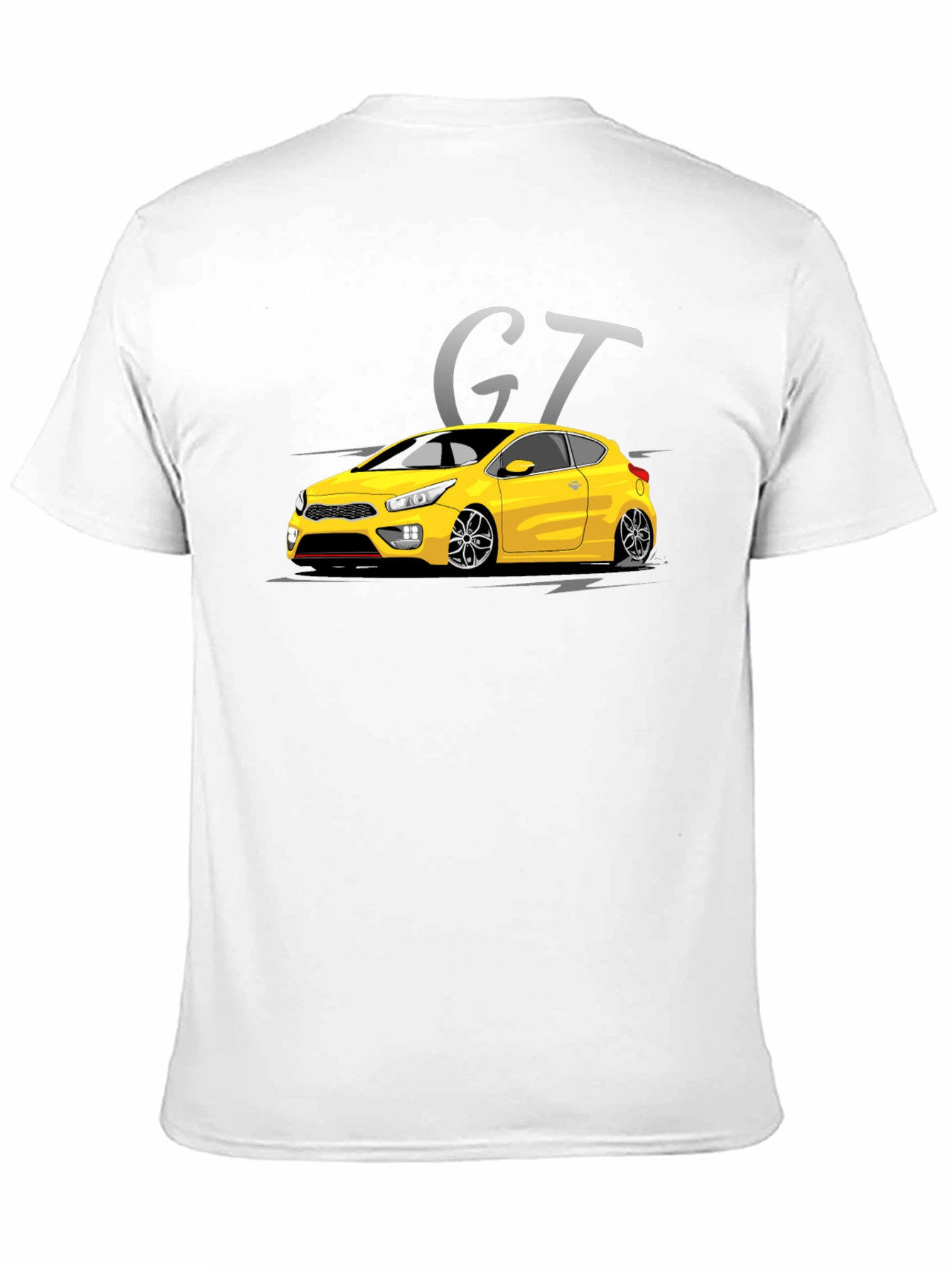 GT Car Graphic T-Shirt - Sporty Style