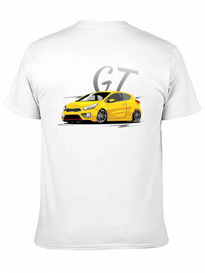GT Car Graphic T-Shirt - Sporty Style