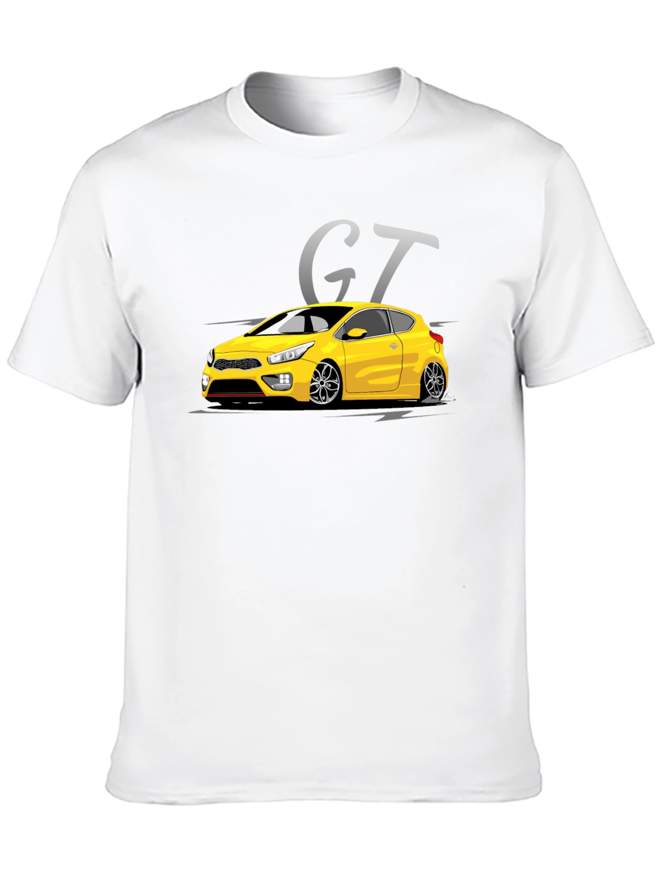 GT Car Graphic T-Shirt - Sporty Style