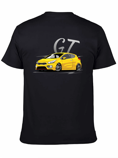 GT Car Graphic T-Shirt - Sporty Style