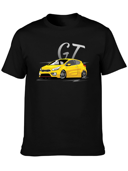 GT Car Graphic T-Shirt - Sporty Style