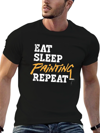 Eat Sleep Painting Repeat T-Shirt