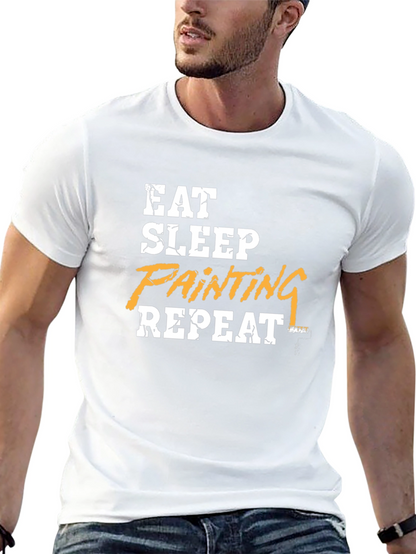 Eat Sleep Painting Repeat T-Shirt