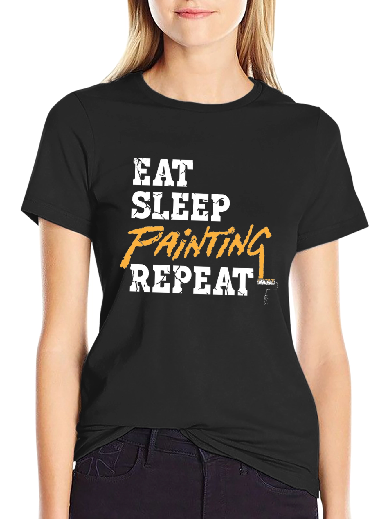 Eat Sleep Painting Repeat T-Shirt