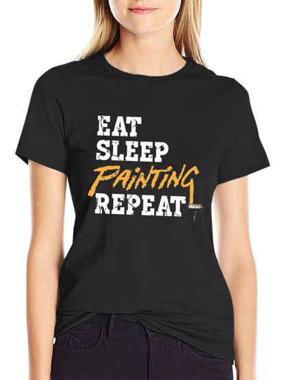 Eat Sleep Painting Repeat T-Shirt