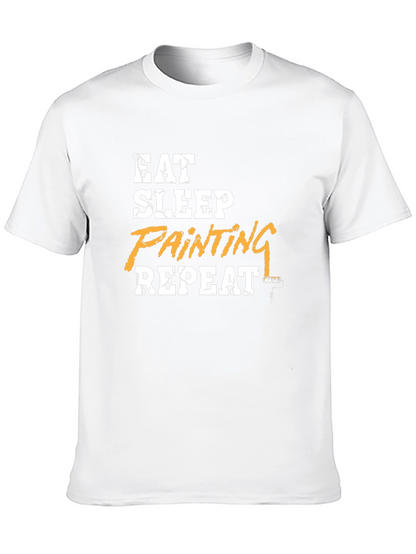 Eat Sleep Painting Repeat T-Shirt