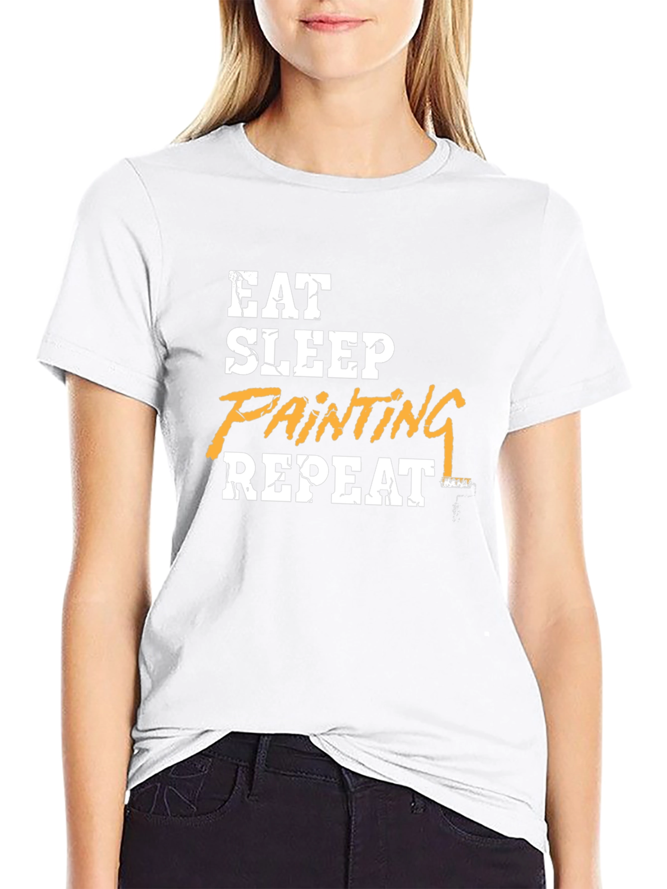 Eat Sleep Painting Repeat T-Shirt