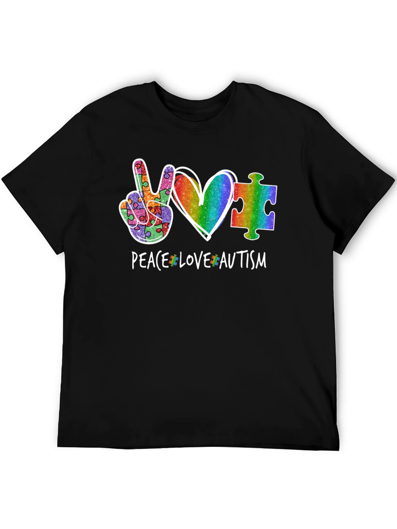 Peace Love Autism T-Shirt
