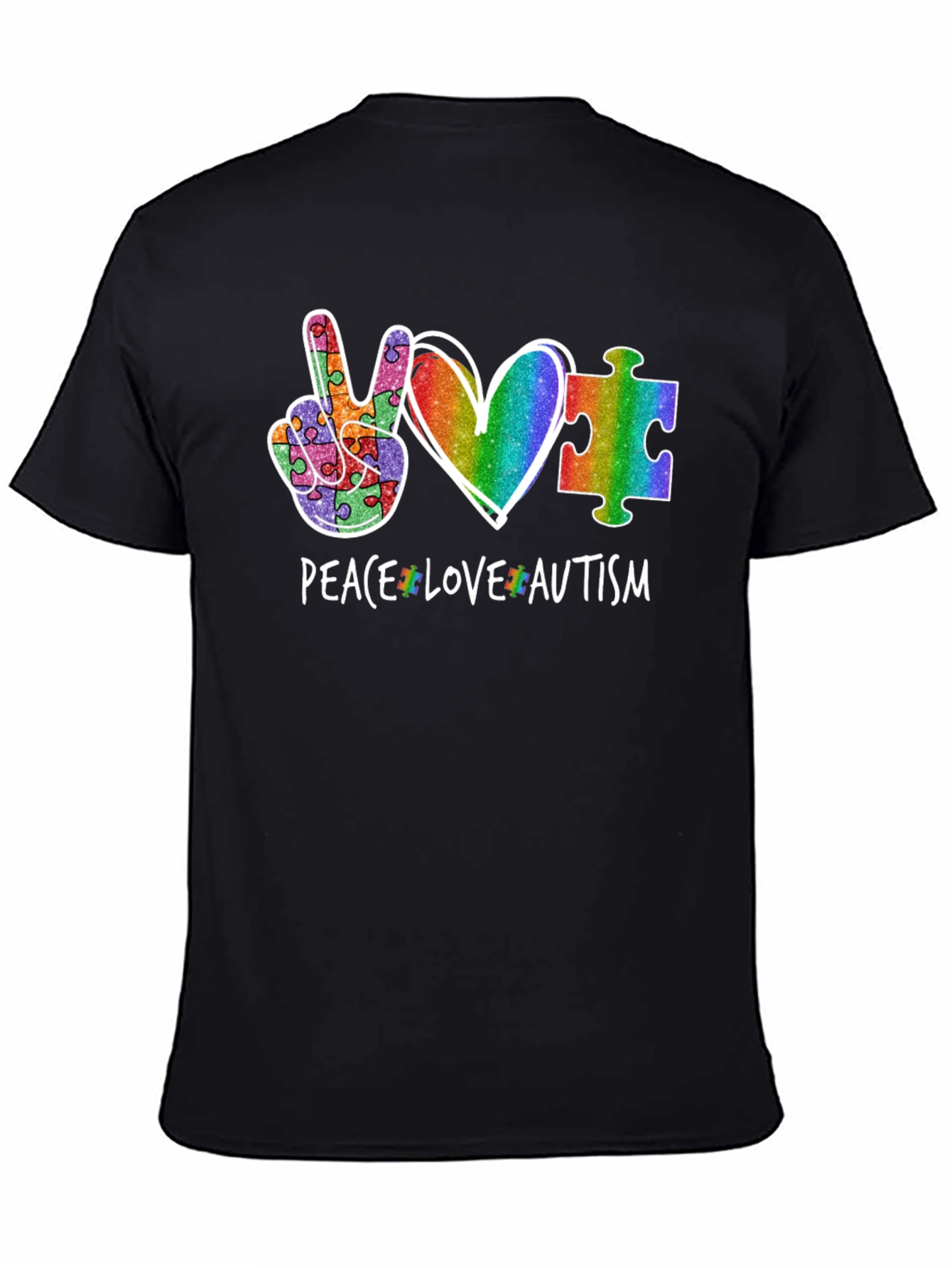 Peace Love Autism T-Shirt