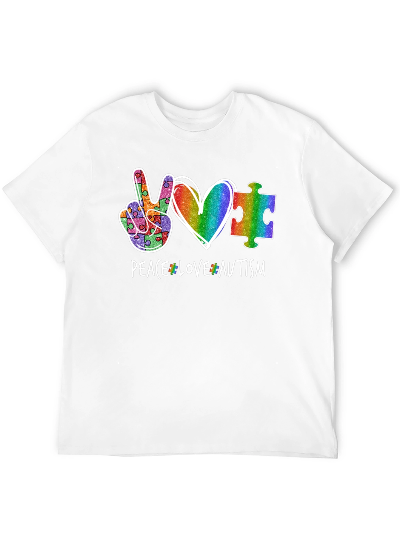 Peace Love Autism T-Shirt