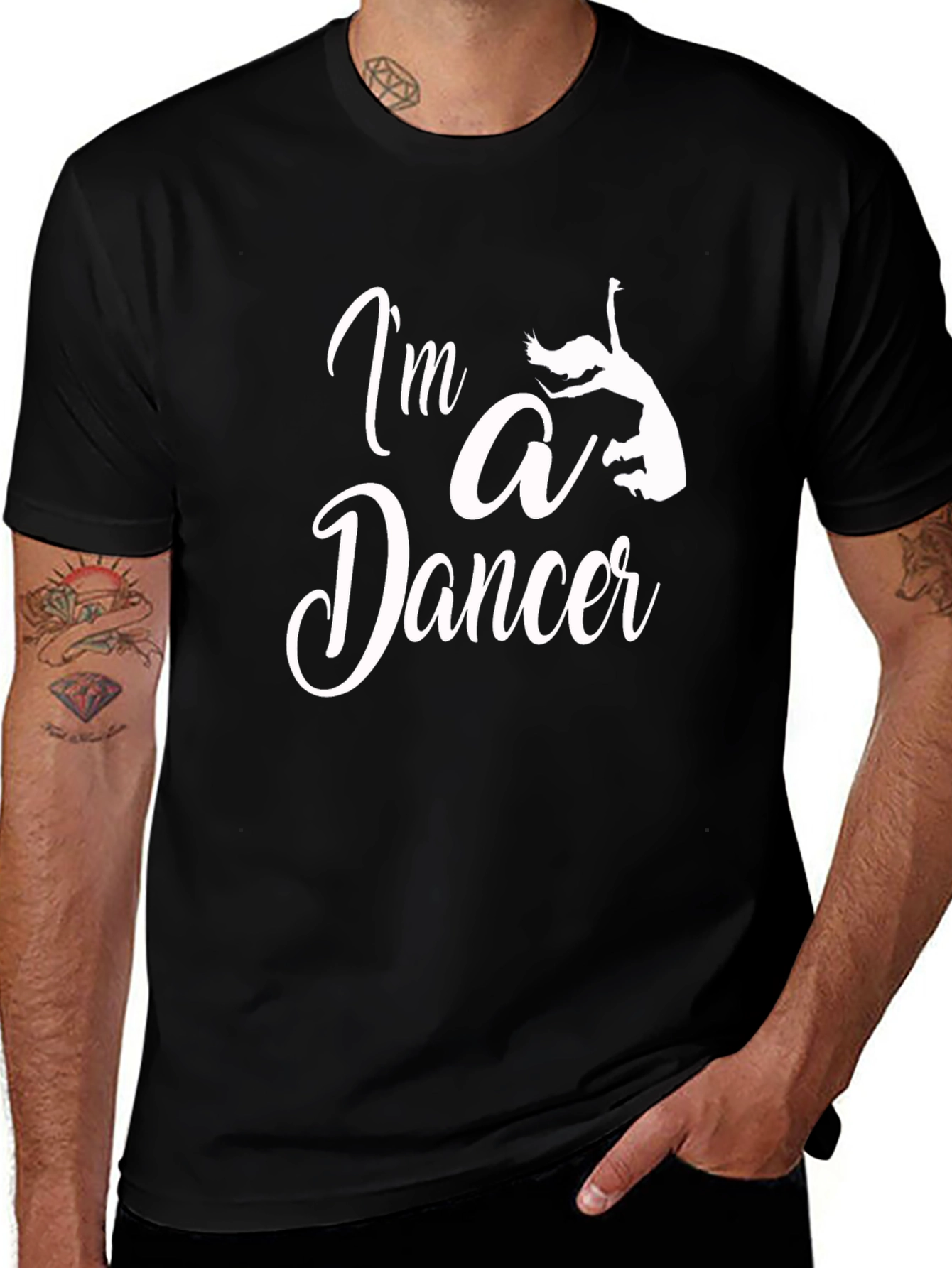 Im a Dancer T-Shirt - Unisex Black Tee