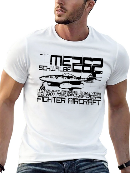ME 262 Schwalbe T-Shirt - Fighter Aircraft Tee