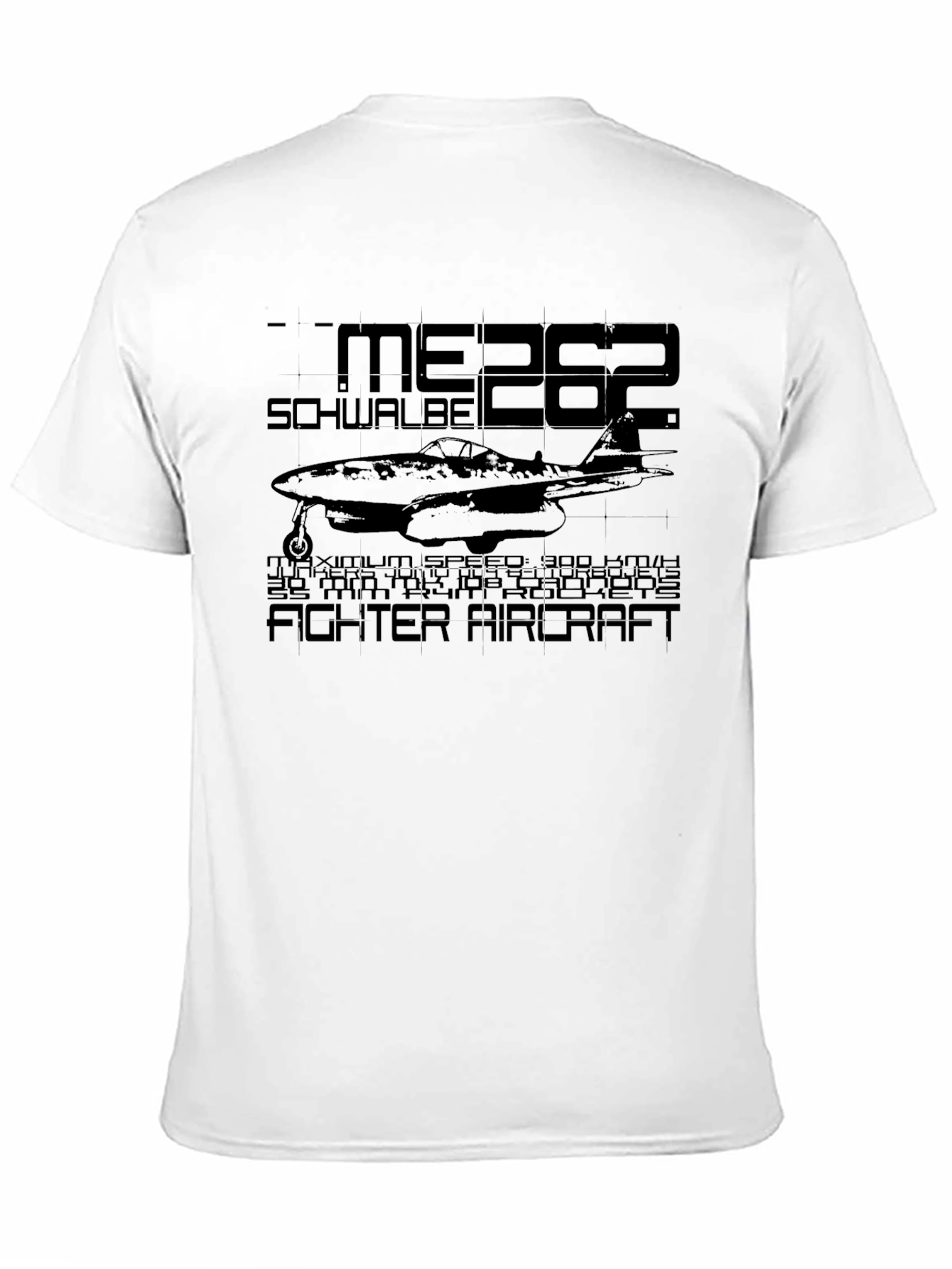 ME 262 Schwalbe T-Shirt - Fighter Aircraft Tee