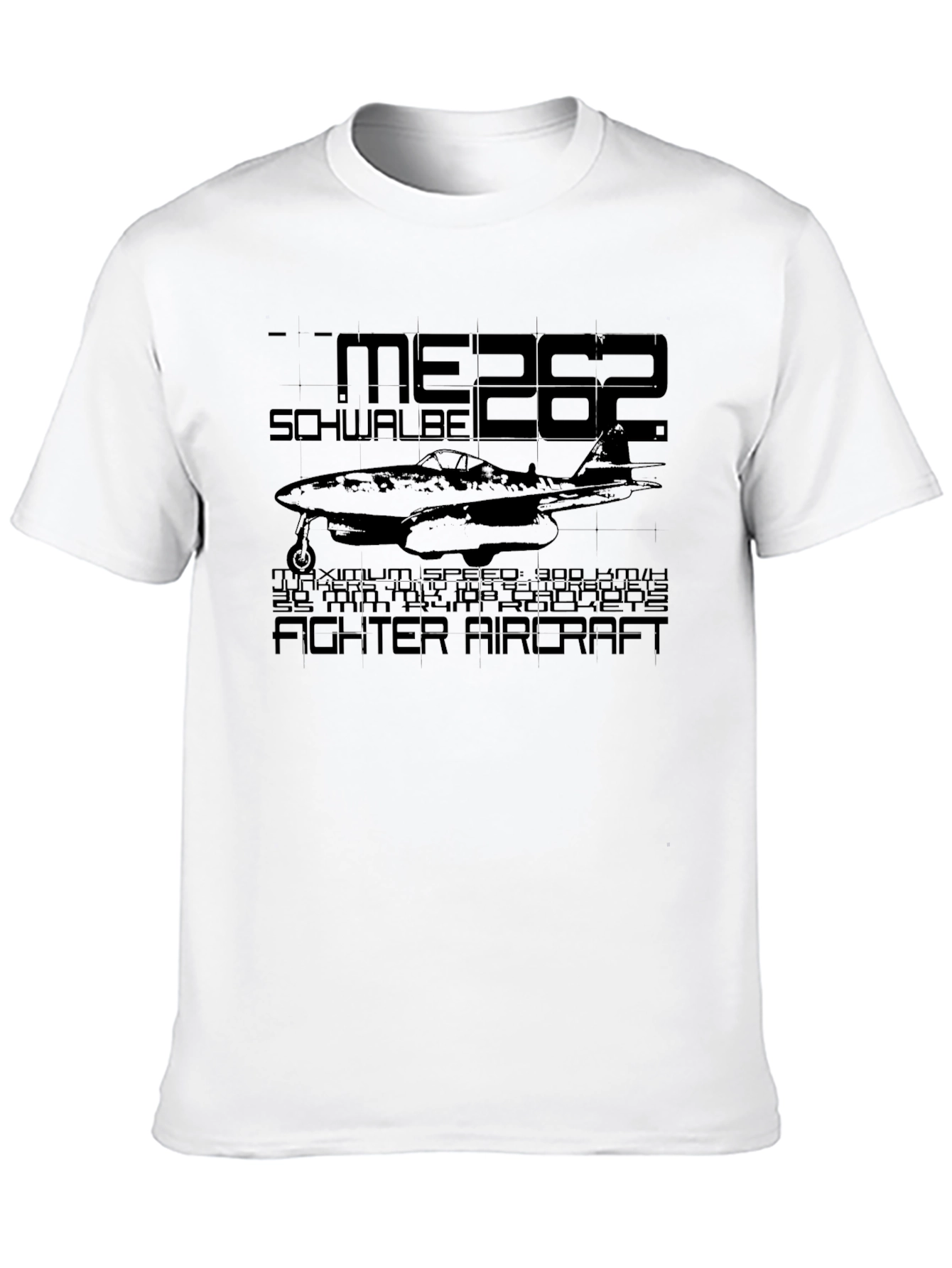 ME 262 Schwalbe T-Shirt - Fighter Aircraft Tee