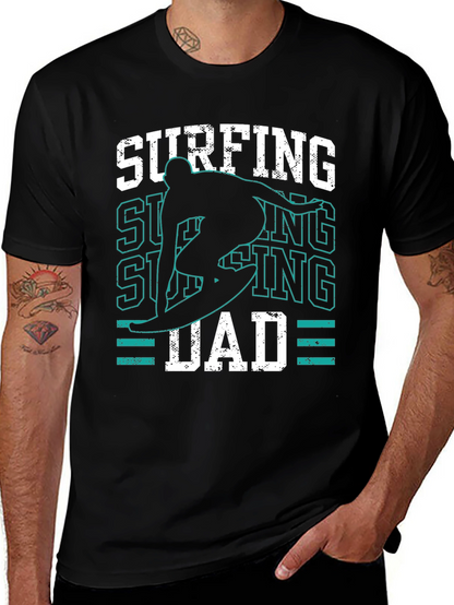 Surfing Dad Graphic Tee