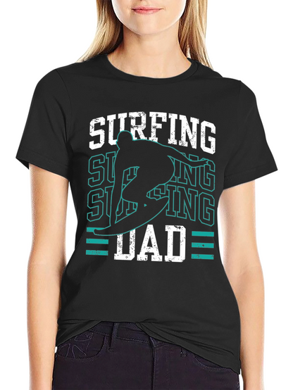 Surfing Dad Graphic Tee