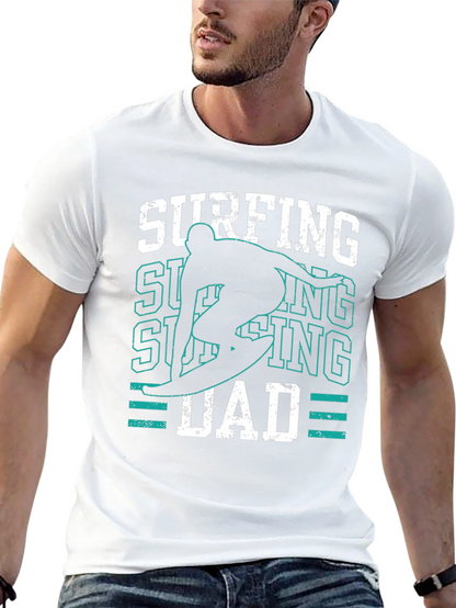 Surfing Dad Graphic Tee