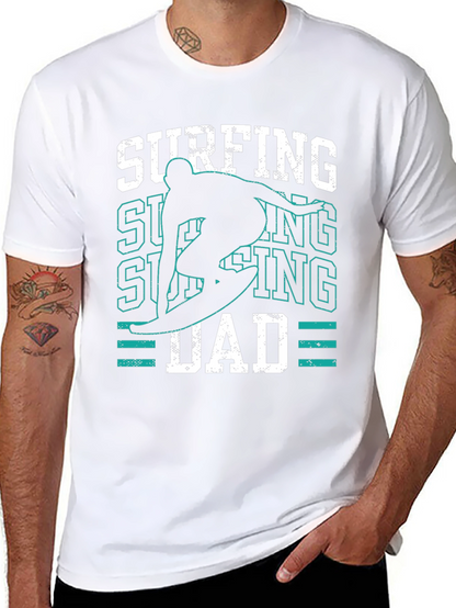 Surfing Dad Graphic Tee