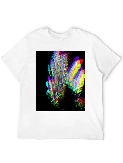Vibrant Guitar Graphic T-Shirt