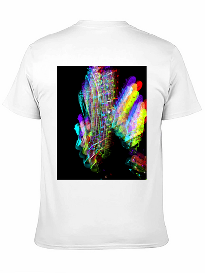 Vibrant Guitar Graphic T-Shirt