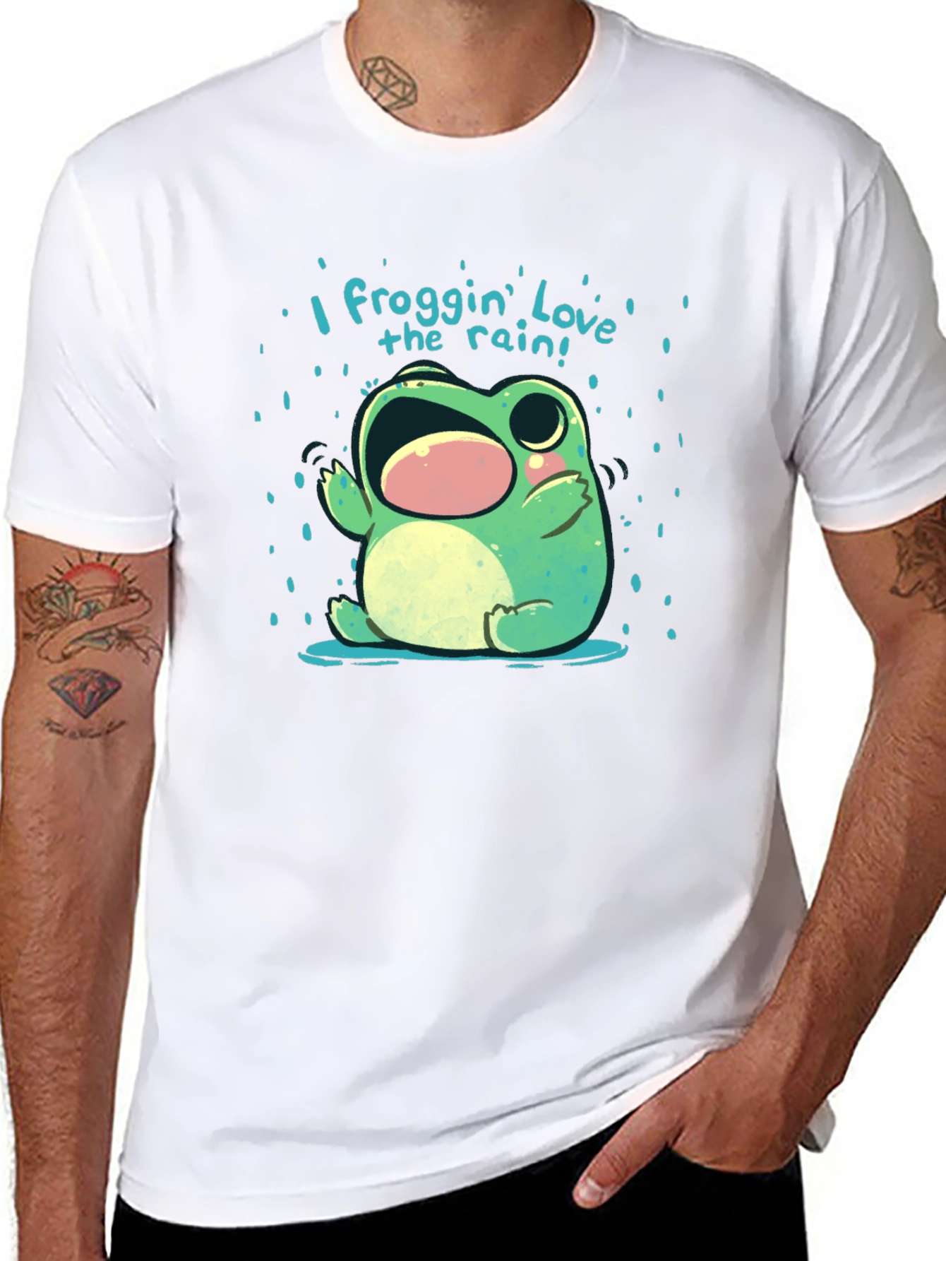 Frog Lovin Rain T-Shirt