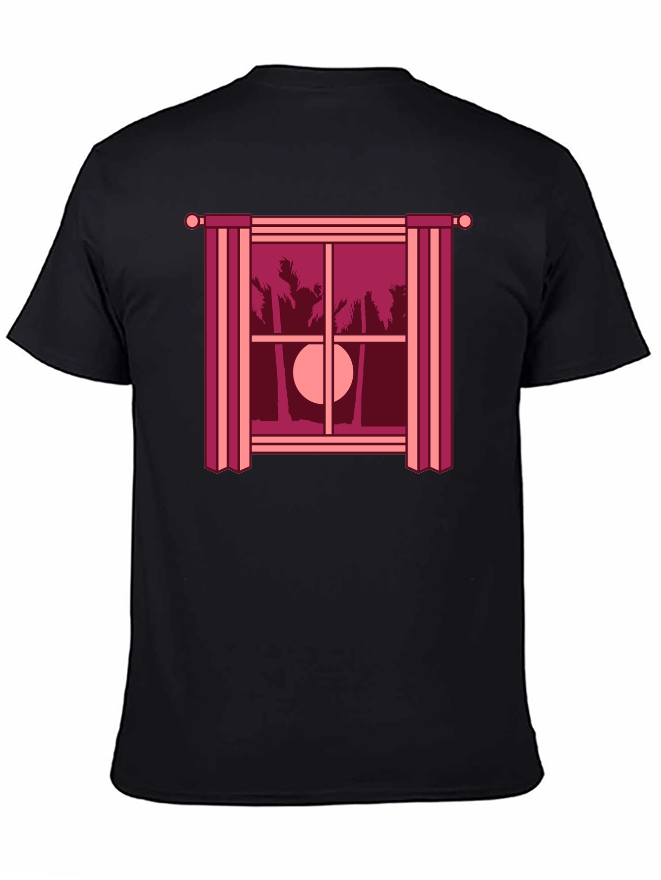 Tropical Sunset T-Shirt - Window Design Comfort Fit