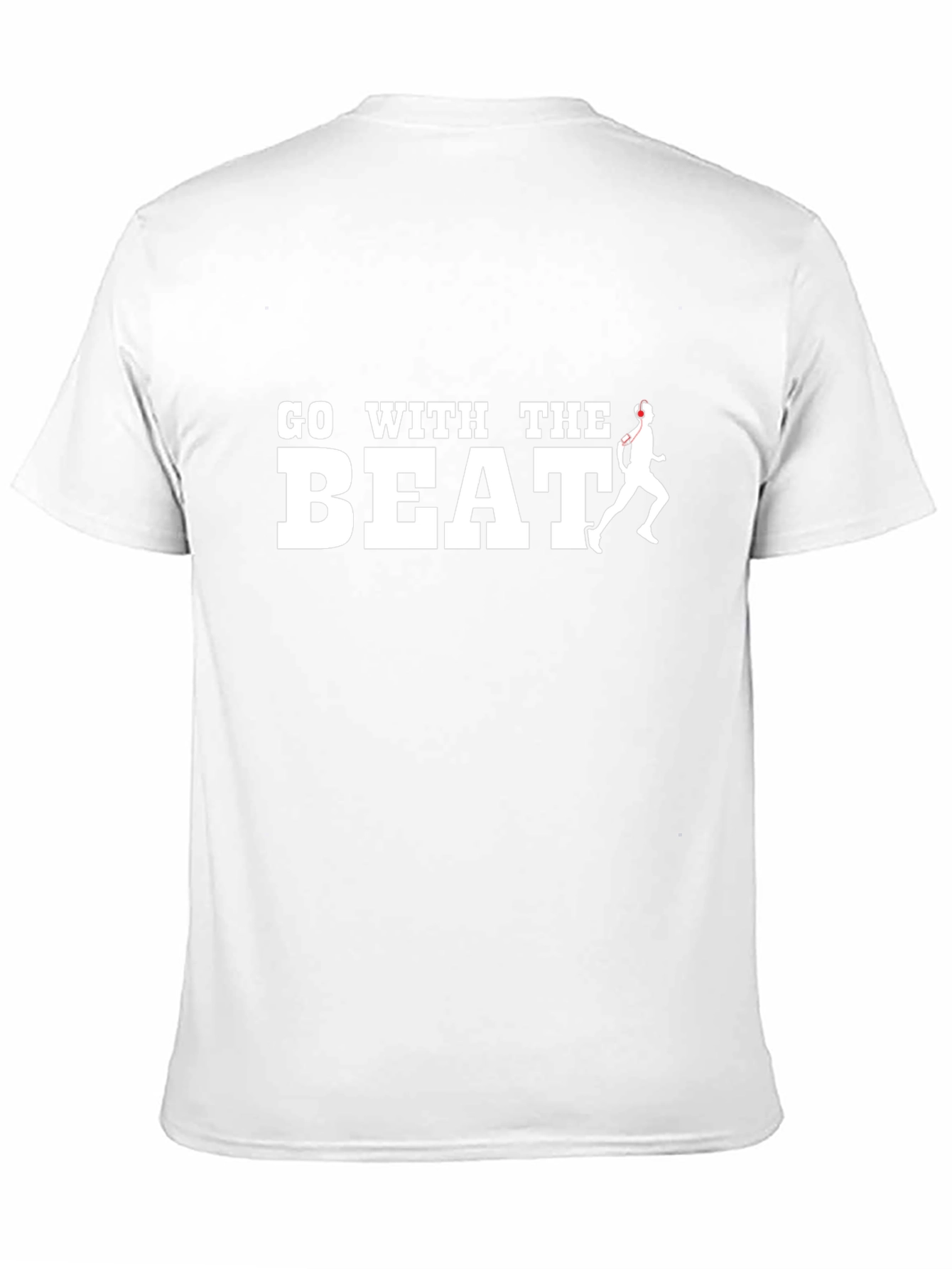 Go With The Beat Graphic Tee - Running Shirt