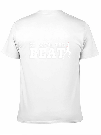 Go With The Beat Graphic Tee - Running Shirt