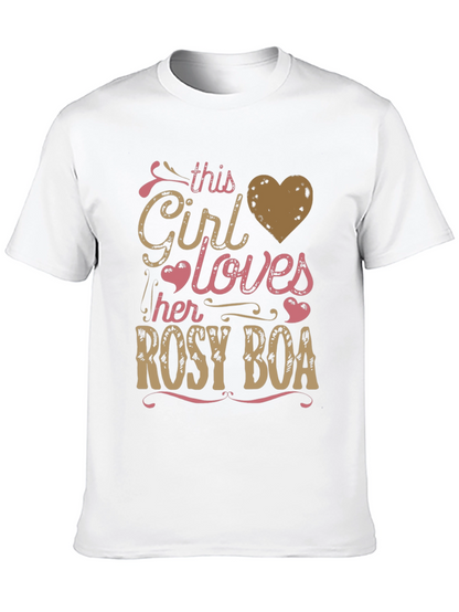 Rosy Boa Lover T-Shirt