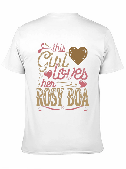 Rosy Boa Lover T-Shirt