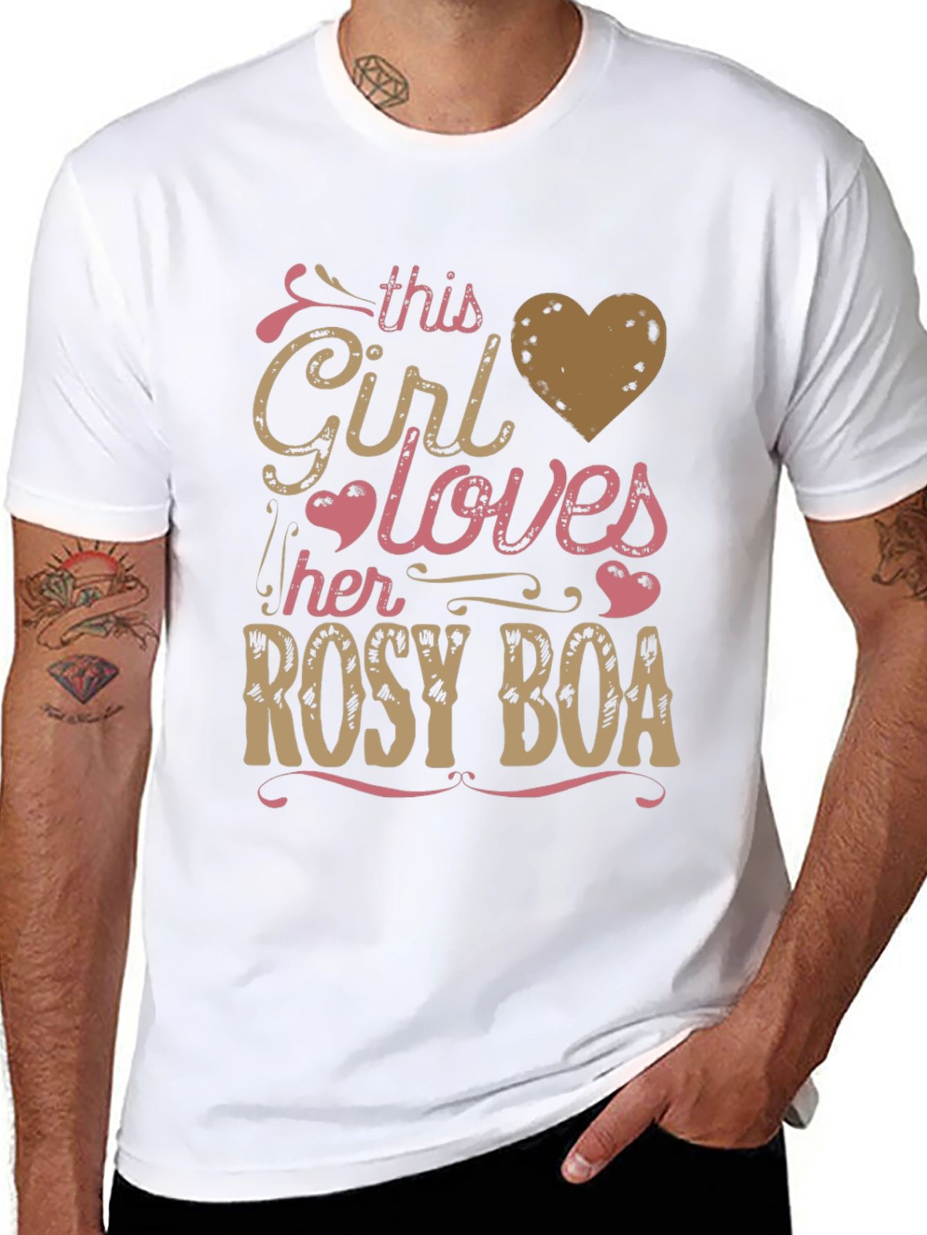 Rosy Boa Lover T-Shirt