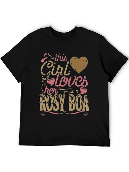 Rosy Boa Lover T-Shirt