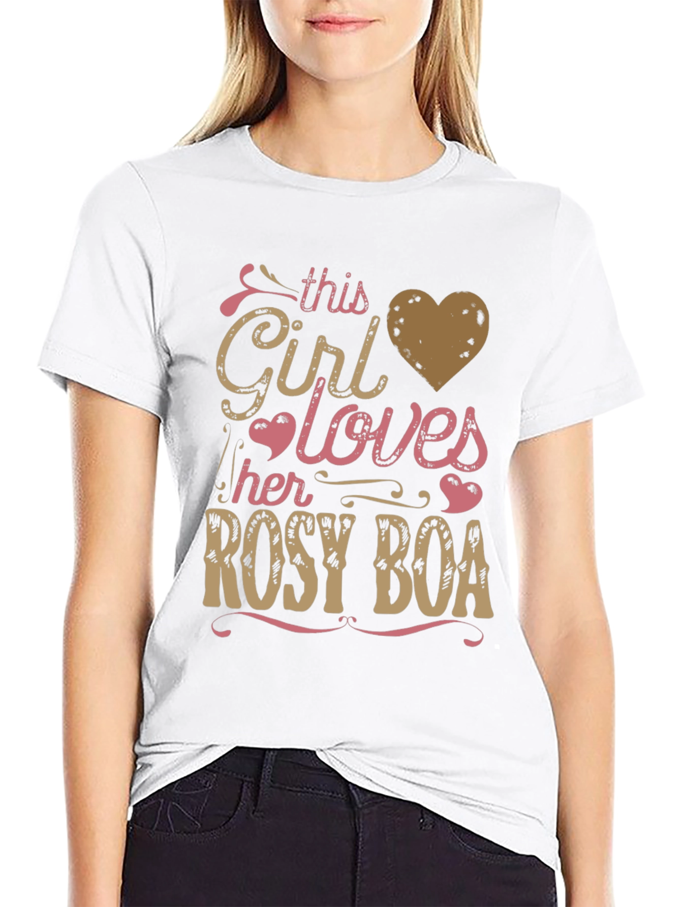 Rosy Boa Lover T-Shirt