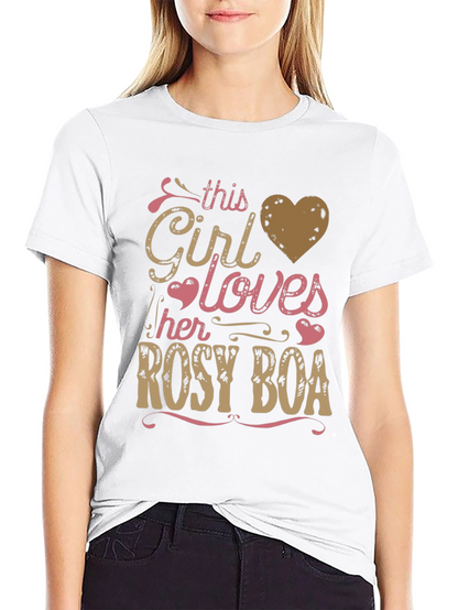 Rosy Boa Lover T-Shirt