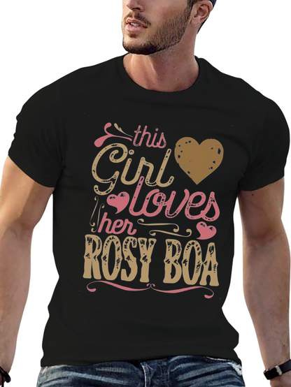 Rosy Boa Lover T-Shirt