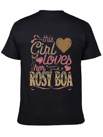 Rosy Boa Lover T-Shirt