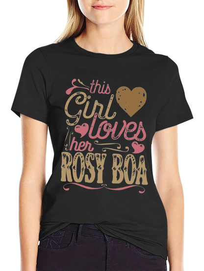 Rosy Boa Lover T-Shirt