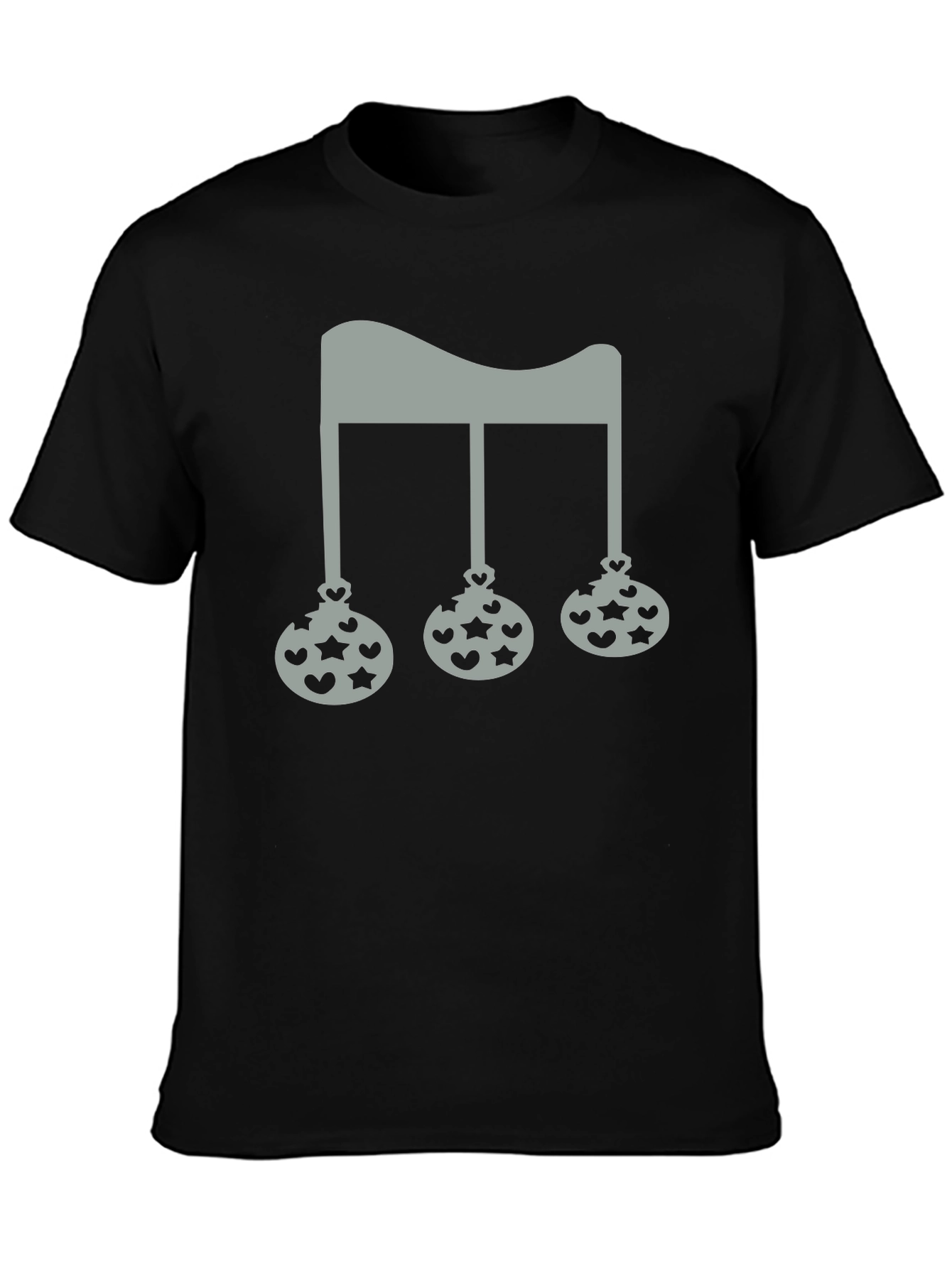 Holiday Ornament Graphic Tee - Fun Christmas T-Shirt