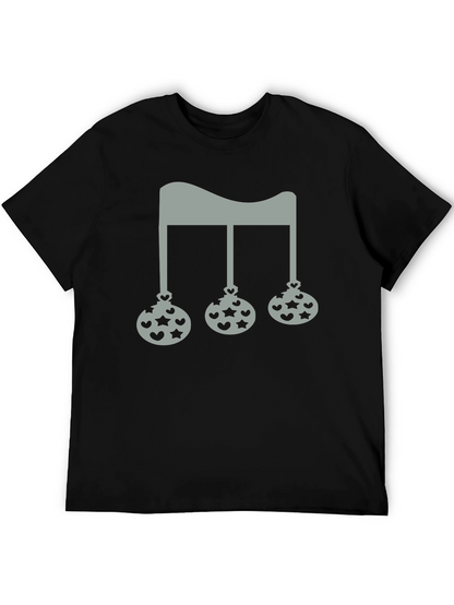 Holiday Ornament Graphic Tee - Fun Christmas T-Shirt