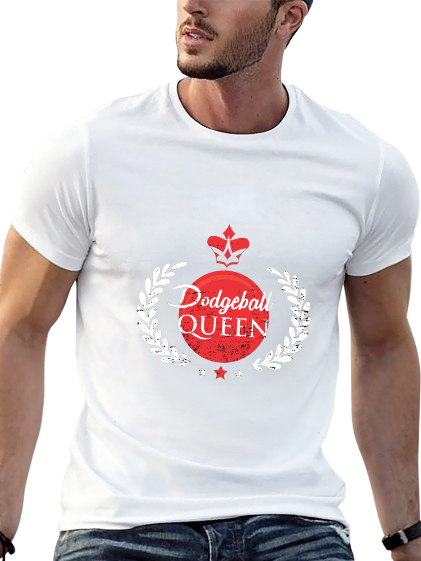 Dodgeball Queen Black T-Shirt