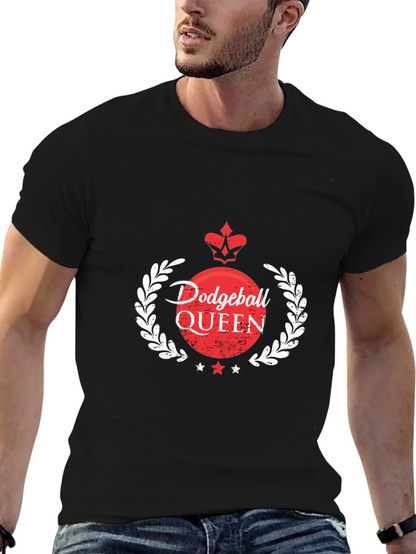 Dodgeball Queen Black T-Shirt