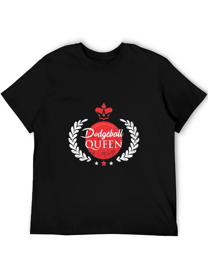 Dodgeball Queen Black T-Shirt