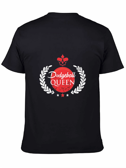 Dodgeball Queen Black T-Shirt