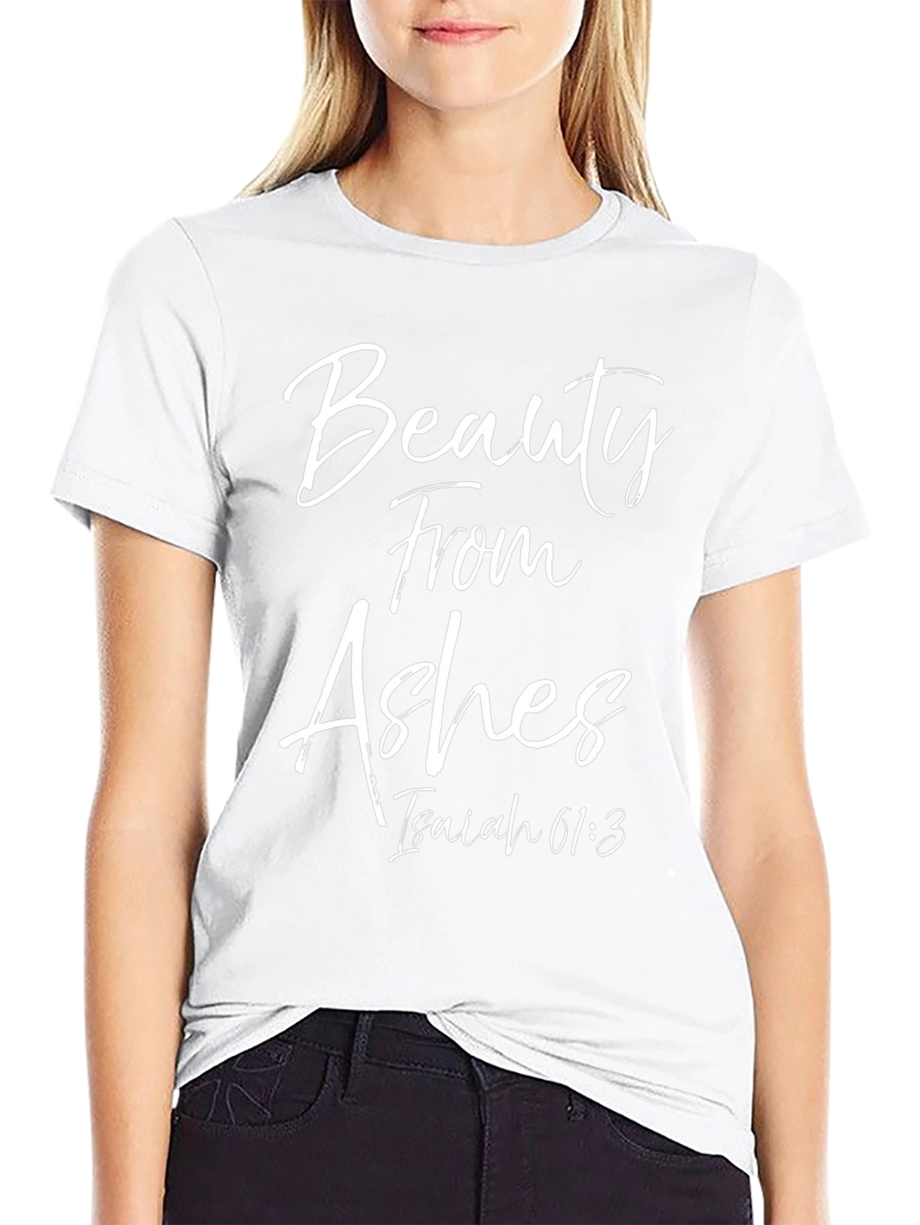 Beauty From Ashes Graphic Tee - Isaiah 61:3