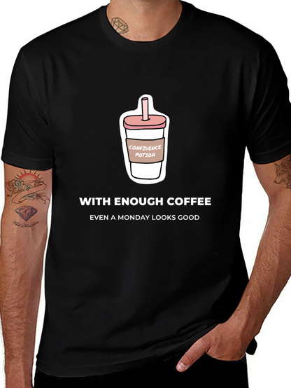 Coffee Confidence Potion Graphic Tee