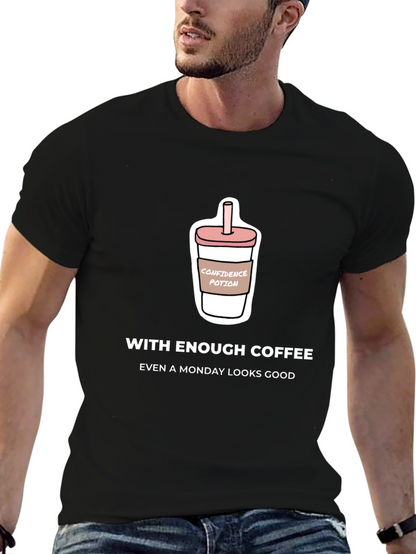 Coffee Confidence Potion Graphic Tee