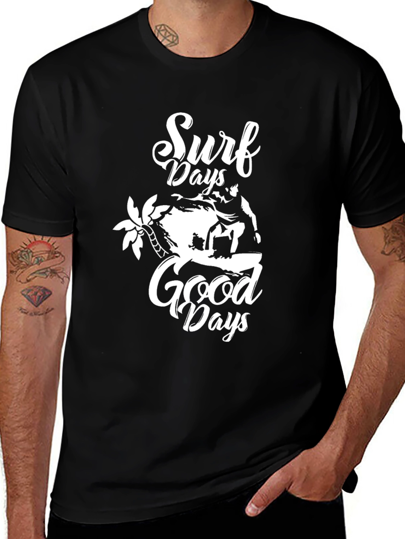 Surf Days Good Days Graphic T-Shirt