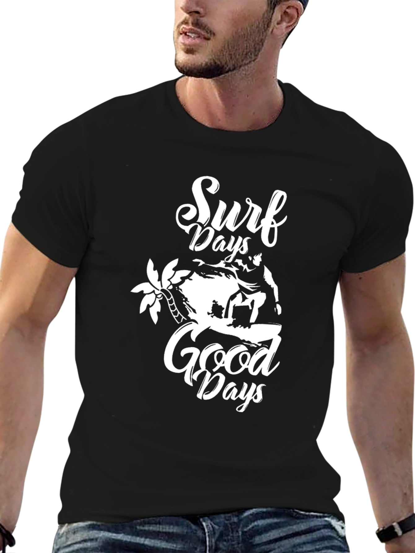 Surf Days Good Days Graphic T-Shirt