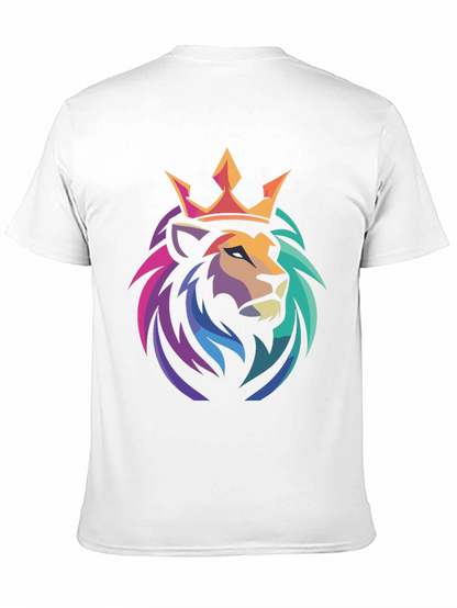 Lion King Graphic Tee - Stylish Mens Black T-Shirt