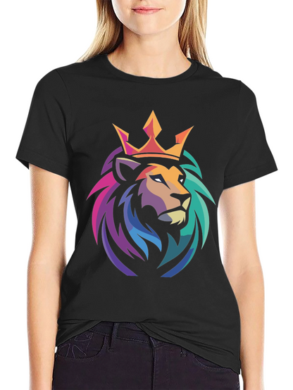 Lion King Graphic Tee - Stylish Mens Black T-Shirt